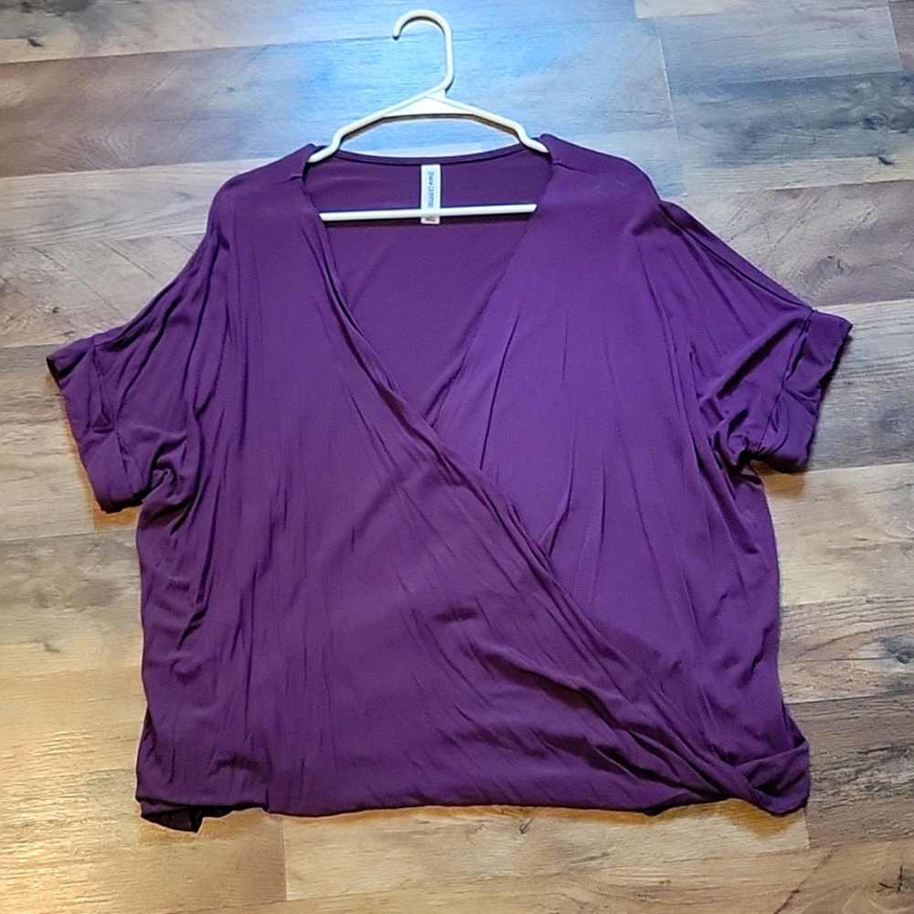 Purple blouse